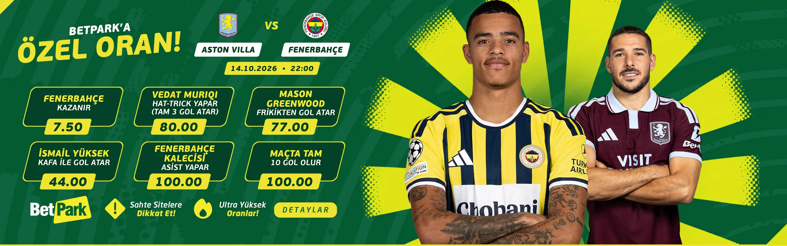 Aston villa fenerbaçe